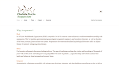 Desktop Screenshot of charlotteacupuncturedc.com